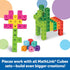 MathLink Cubes Kindergarten Math Activity Set, 115 Pieces, PreK Manipulatives for Age 5+