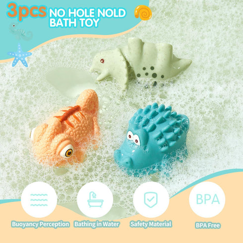 Bath Toys for Kids Ages 1-3: 14 Pack Water Table Bathtub Toy, Floating Boats & Waterfall Bath Cups for Toddler Birthday