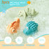 Bath Toys for Kids Ages 1-3: 14 Pack Water Table Bathtub Toy, Floating Boats & Waterfall Bath Cups for Toddler Birthday