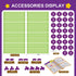 Fort Building Kit for Kids, STEM Construction Toys, Educational Gift for Boys and Girls Age 3-12, 140 Pcs, Purple