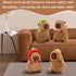 9 Inch Cute Capybara Plush,Capybara Stuffed Animal,Capibaras Peluches Kawaii Fluffy Soft Plush for Teens Birthday Gift