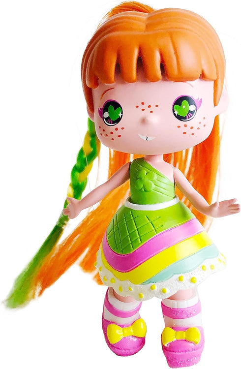 Sugar Surprise 10 3+ Collectible Dolls, Surprise Pieces, Reusable Fluff & Mold Accessories, Sensory Play, Ages