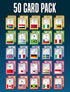 100 PICS Smart Cards Countries - 7 Games in 1, Memory Quiz, Travel Game for Ages 5+, 1-8 Players