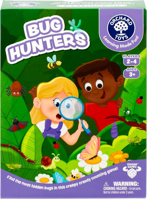 Orchard Toys Bug Hunters Game, Learn Counting and Observational Skills As You
