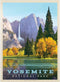 MyPuzzle Yosemite National Park: Golden Vista Vintage Poster - Premium 1000 Piece Jigsaw Puzzle for Adults