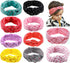 Baby Headbands Turban Knotted - Girl's Headband for Newborn, Toddler, and Children (10 Pack-CL3)