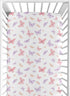 Sweet Jojo Designs Fitted Baby Crib Sheets (Pink and Purple Shabby Chic