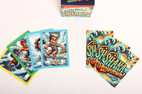 Card Games for Kids 8-12 - Surf-Themed Games for Babysitting, Wedding Activities, Family Game Nights