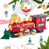 Set, Set 3 4 5 6 7 8+ Kids Train Christmas Train for Under The Trees, Electric Train Toys for Boys Girls with Steam