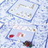 (31.5 31.5) TIASUSAN Large Blue Mahjong Mat x with Black Carrying Bag, Anti-Slip, Noise-Reducing Table Cover