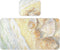 SyXIOP Shells Lying on The Sandy Beach Cooling Baby Waterproof Crib Mattress pad