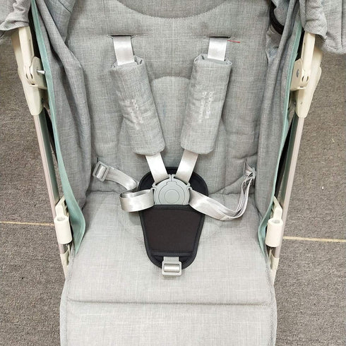 Babytravle 2 Piece Seat Belt Strap Covers for Stroller Shoulder Crotch Pad for Baby Car Seat (Crotch)