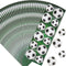 Outus 600 Pcs Self Adhesive Soccer Ball Stickers for Kids, 0.9" and 0.7" Sports Theme for Scrapbooks, Party Favors