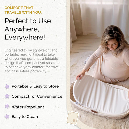 29 15 Yunioo Foldable Baby Changing Pad x - Waterproof & Ultra Soft Mattress for Diaper Changing Station - Portable