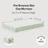 Sheets,100% Sheet,1 Pack, 100% 52x28 Dreamology Standard Muslin Crib Cotton Muslin Crib Baby Crib Sheet Girls, Boys