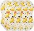 tplaotee 22x11in Cute Cartoon Yellow Bananas Cotton Burp Cloths Baby Soft and Absorbent? Burp Rags for Unisex Newborns