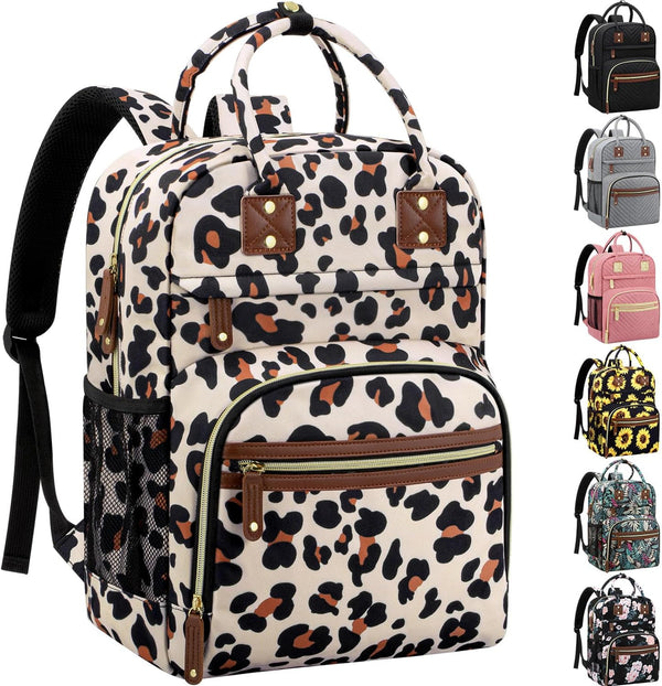 Diaper Bag Backpack Tote for Women Large Capacity, Baby with Insulated Pockets