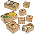 TowerRex Board Game Organizer for Catan Box | Compatible with Cities & Knights and Seafarers Expansions | Storage Kit
