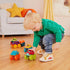 Battat Plastic Toy Cars - 6-Pack with Storage Bag, Colorful Toddler Trucks, Easy to Clean, Mini Monster Trucks for 2+