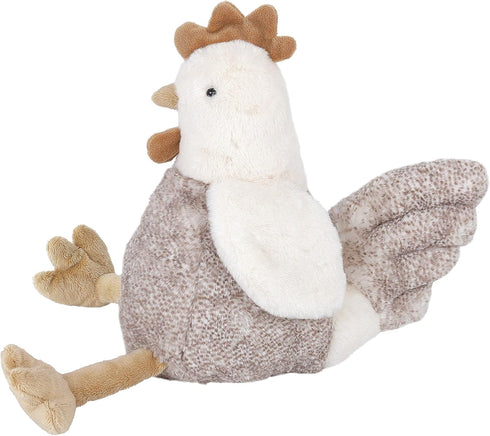 MON AMI Hester The French Hen Stuffed Animal - 13” Chicken Plush Toy, Farm Animal, Great Gift for Kids of All Ages