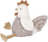 MON AMI Hester The French Hen Stuffed Animal - 13” Chicken Plush Toy, Farm Animal, Great Gift for Kids of All Ages