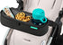 Firmly Universal Stroller Tray with Insulated Sippy Cup Holder - Upgraded Rigid Frame Stays Upright - Exclusive Non