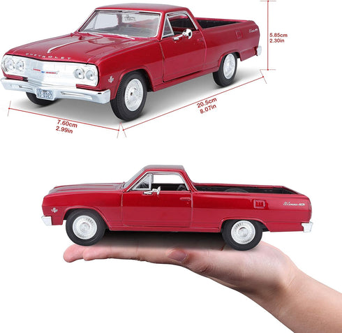 Maisto 1:25 Diecast Vehicle 1965 Chevy El Camino (Colors May Vary)