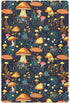 SDMKA Mushrooms Forest Crib Sheets for Boys Girls - Portable Microfiber Fitted Crib