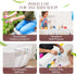 Mohmoud Elbow Set, Elbow Baby Bath Kneeler and Rest Pad Odor-Free Hybrid Comfort Foam, Extra-Strong Suction, Non-Slip