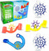 Marble Genius Spinning Wheels, Marble Run Accessory Add-On Set (5 Pieces) for Problem-Solving Fun