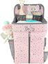 Hanging Diaper Caddy - Baby Diaper Organizer for Changing Table - Diaper