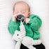 Grey Cutie Cuddle Animal Pacifier Holder by Ryan & Rose