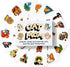 35 7+, 36 Cat Mom Fast-Paced Card Game for Cat Lovers Lively Minute Party Game for Kids, Teens & Adults Purr-FECT Cat