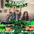 Video Game Party Supplies - 128pcs Tableware Set with Plates, Cups, Tablecloth, and Banner for Kids' Birthday