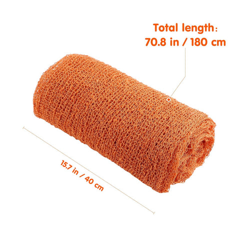 Long Ripple Wrap, DIY Newborn Baby Photography Wrap-Baby Photo Props Favors Christmas Gift (Orange) by TINKSKY