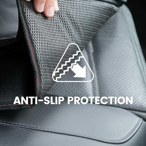 2 Pack PIDO Car Seat Protector for Child Car Seat, Carseat Protectors with Thick Padding and Non-Slip Backing
