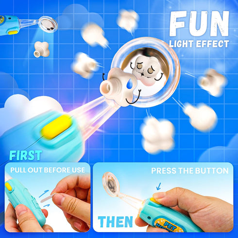 26 Set 3 4 5 6 7 8 SMILESSKIDDO Dentist Kit for Kids - Pcs Doctor Play with Dental Tools and Medical Accessories