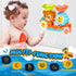 Bath Toys for Toddlers 1-3 Kids Bathtub Toy Bear Water Tub Toys for Shower Bath Time Toys to Boys Girls Baby Kids Infant Preschool Learning Gift