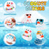 Honoson 36 Summer Summer Pcs Beach Rubber Duckies Bulk Mini Rubber Duck Bath Toys Float Bathtub Ducky Cute Squeaky