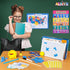 Set 5 6 7 8 9 10 11 12 Alritz Pretend Play Teacher - Classroom Learning Education Includes Reusable White Board Bell