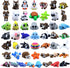 YoukkbbL 50 Pcs Mini 3D Printed Animals Figurines Set, 3D Printed Toys for
