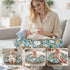 CHANGX3KB Ergonomic Nursing Pillow for Breastfeeding & Bottle Feeding, Breastfeeding Pillow to Reduce Back Neck Strain