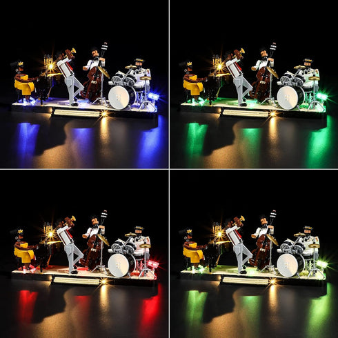 LIGHTAILING Light Kit for Lego 21334 Jazz Quartet - Led Lighting Compatible with Lego Building Blocks Model - NOT