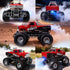 2.4GHz 360 4WD 20+ 70min 8-12 Highspeed entry level red rc monster truck with Light Spray Upright Rotate Monster Trucks