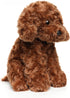 Adorable Labradoodle Plush Toy, Fluffy Red Poodle Stuffed Animal Dog Puppy, 12.6" - Perfect for Kids and Babies