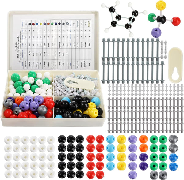 YOPAY 240 Pieces Molecular Model Kit, Organic and Inorganic Chemistry Structure Model, 86 Atoms and 153 Links