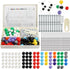 YOPAY 240 Pieces Molecular Model Kit, Organic and Inorganic Chemistry Structure Model, 86 Atoms and 153 Links