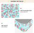 KEIGE Pack 21165116 Shrimp Seafood Fitted Crib Sheet for Girls and Boys,Soft Breathable Cotton N Play Baby Sheet