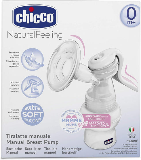Manual Breast Pump by Chicco - Natural Feeling Design