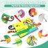 0-3-6-12-18 beiens Baby Books Toys, Touch and Feel Crinkle Cloth Book for Infant Baby Months, Early Development